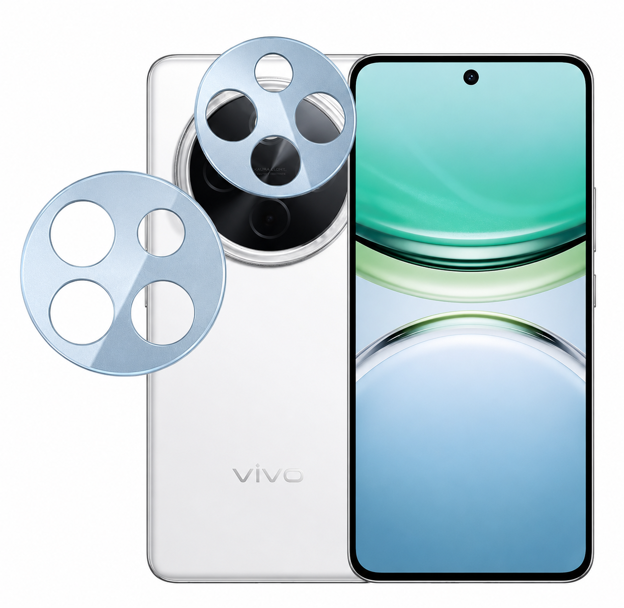 Premium Camera Metal Ring Lens Protector For Vivo Y300 Pro