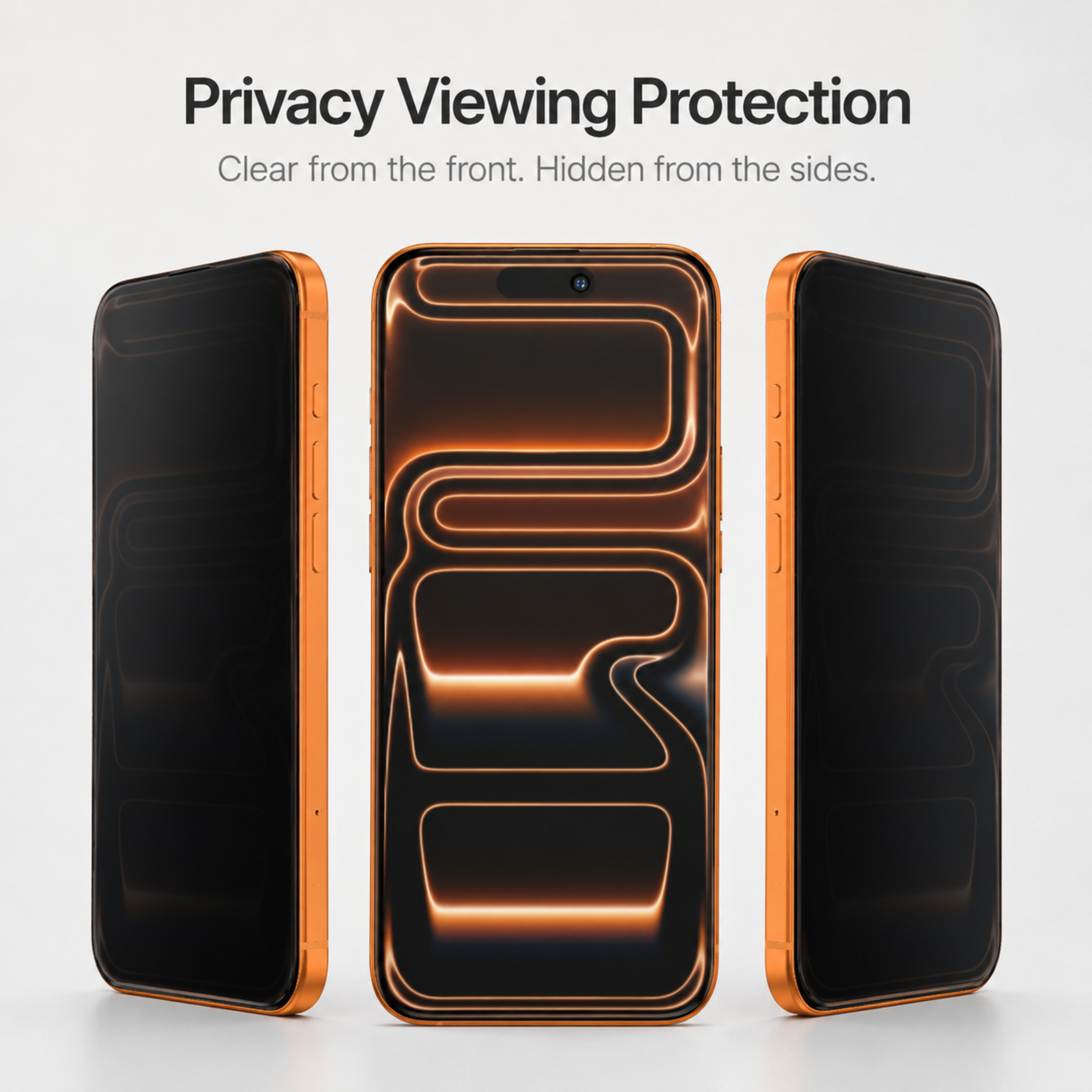 Borderless Privacy Tempered Glass for Samsung S24
