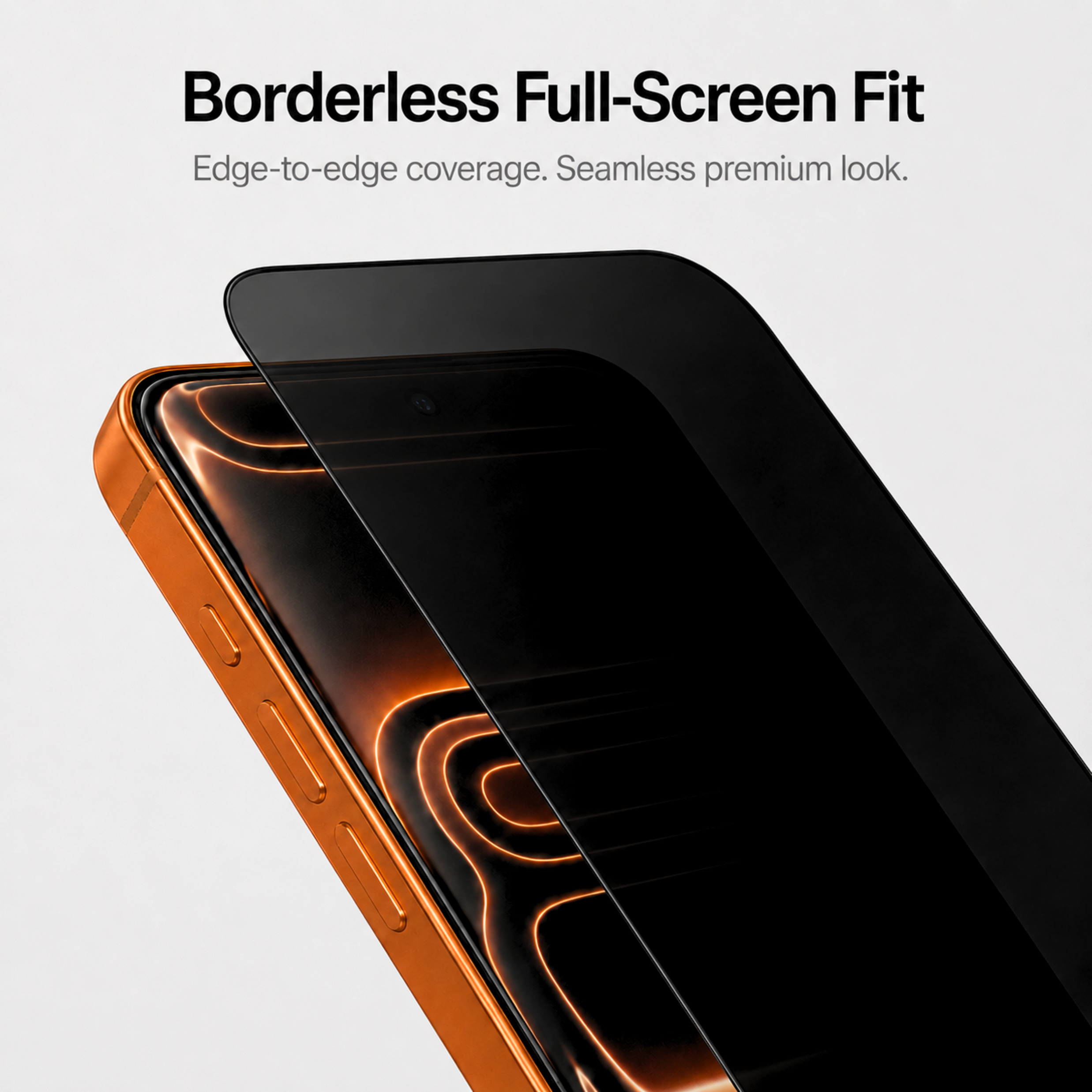 Borderless Privacy Tempered Glass for Samsung S24