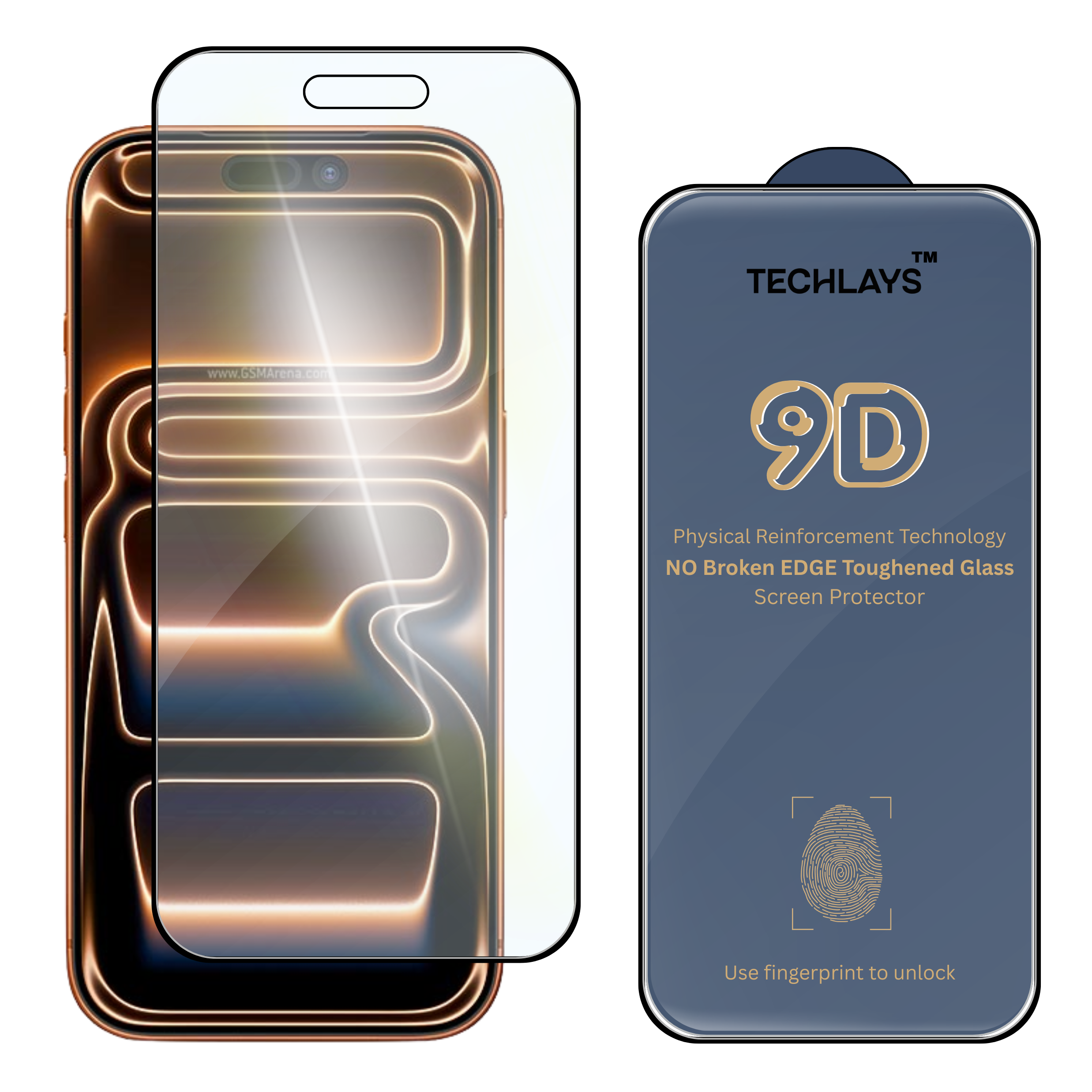 ClearFit HD Tempered Glass Screen Protector for  Iphone 16