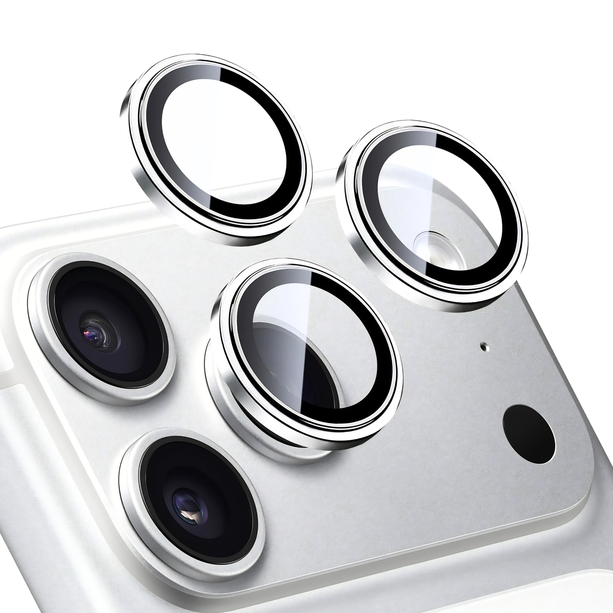 Premium Camera Metal Ring Lens Protector For iPhone 17 Pro Max