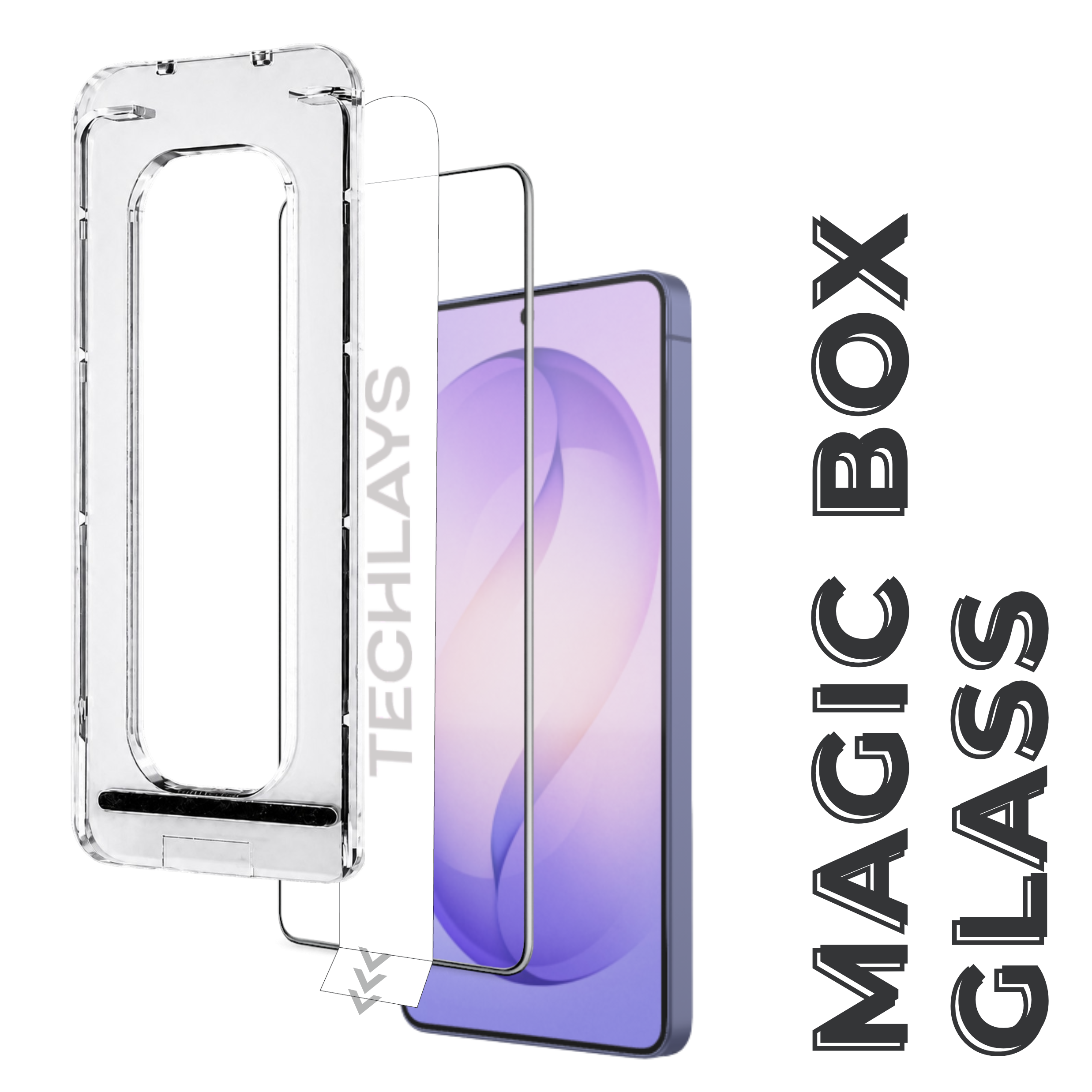 Magic Glass Box With Auto-Align Installation for Samsung Galaxy S24 Ultra