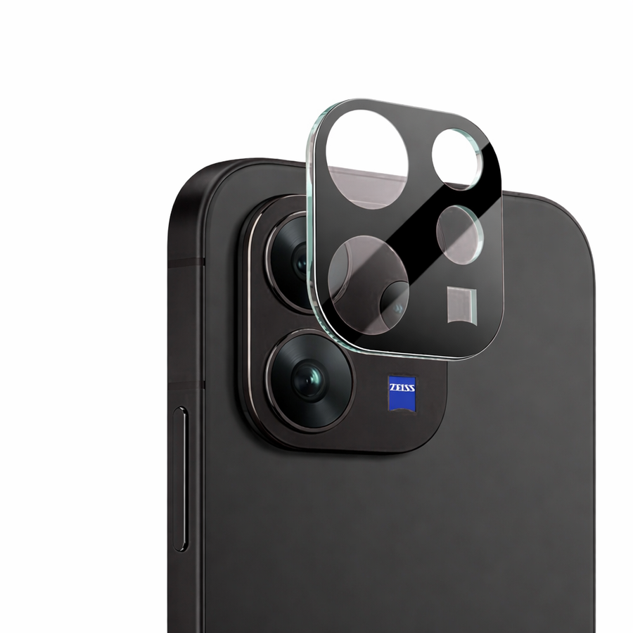Vivo V70 Elite Camera Lens Protector | 9H Tempered Glass with Premium Metal Ring | HD Clear Invisible Fit | Scratch Resistant