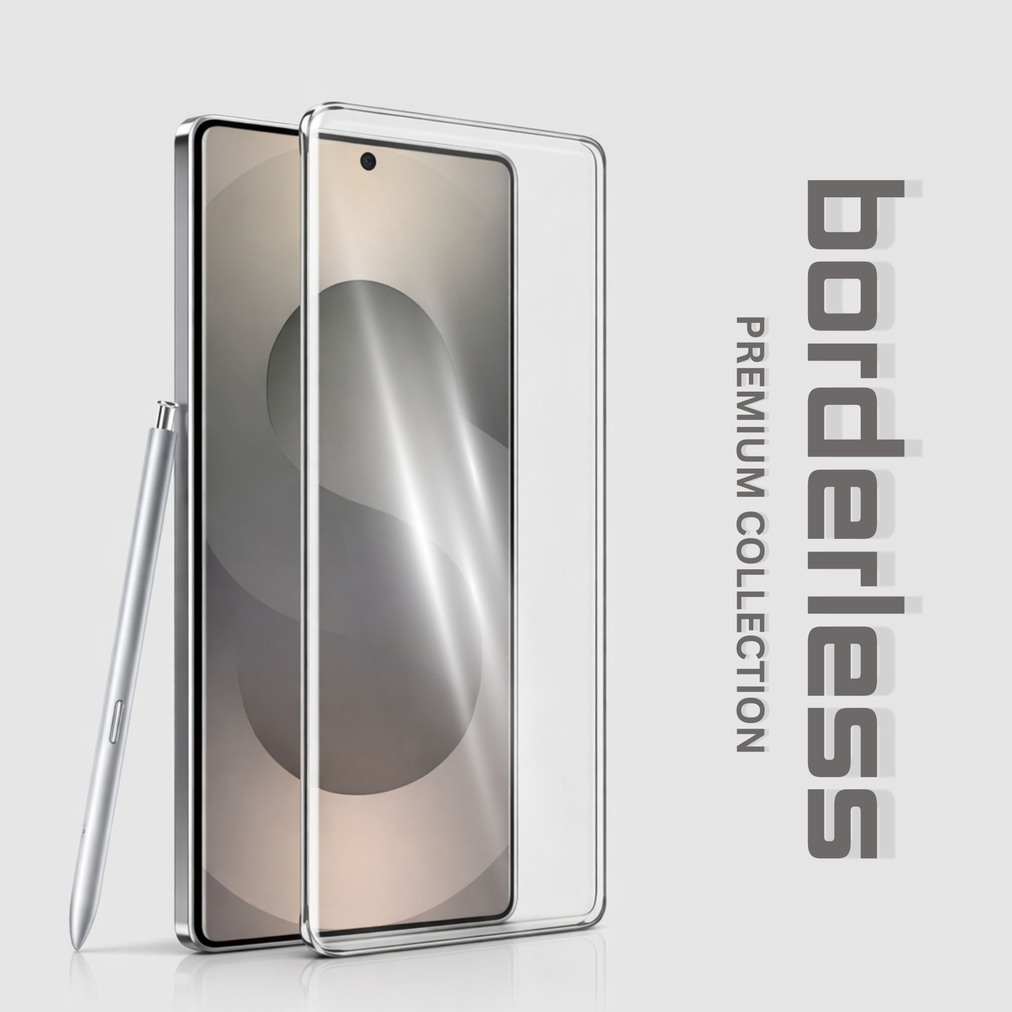 Premium Borderless Tempered Glass For Samsung S26 ultra