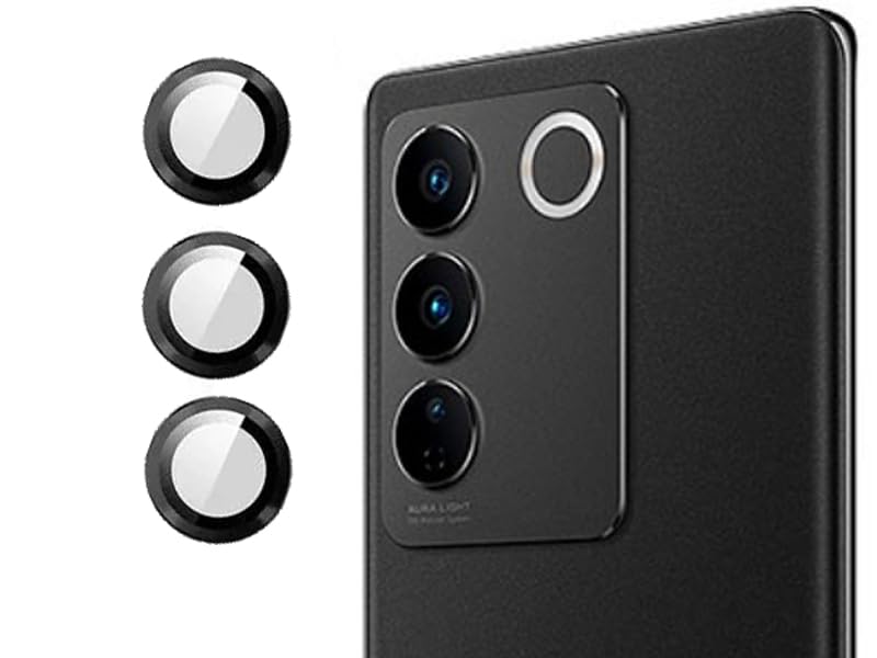 Premium Camera Metal Ring Lens Protector For Vivo V27 Pro
