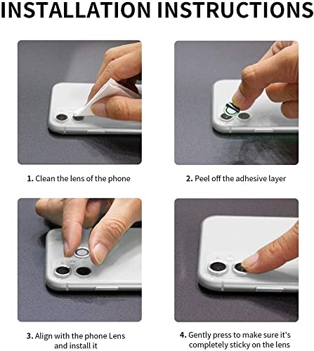 Premium Camera Metal Ring Lens Protector For iPhone 13 Mini