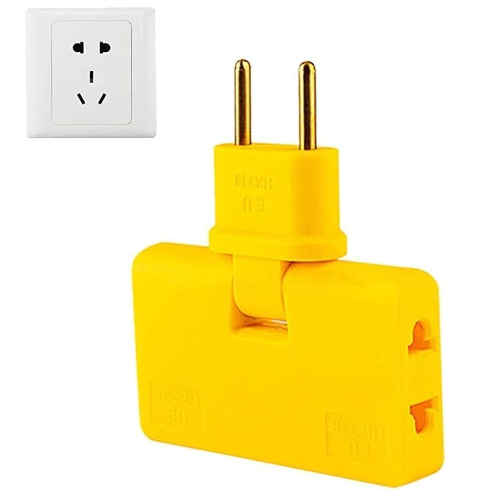 3 in 1 -180 Degree Rotatable Mini Slim Outlet Adapter