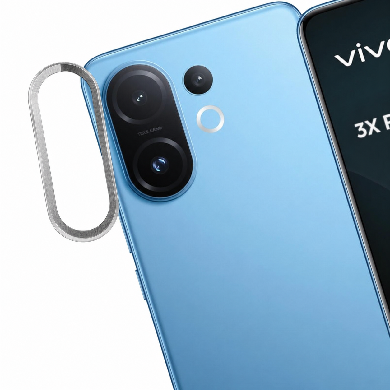 Premium Camera Metal Ring Lens Protector For Vivo T4 Pro
