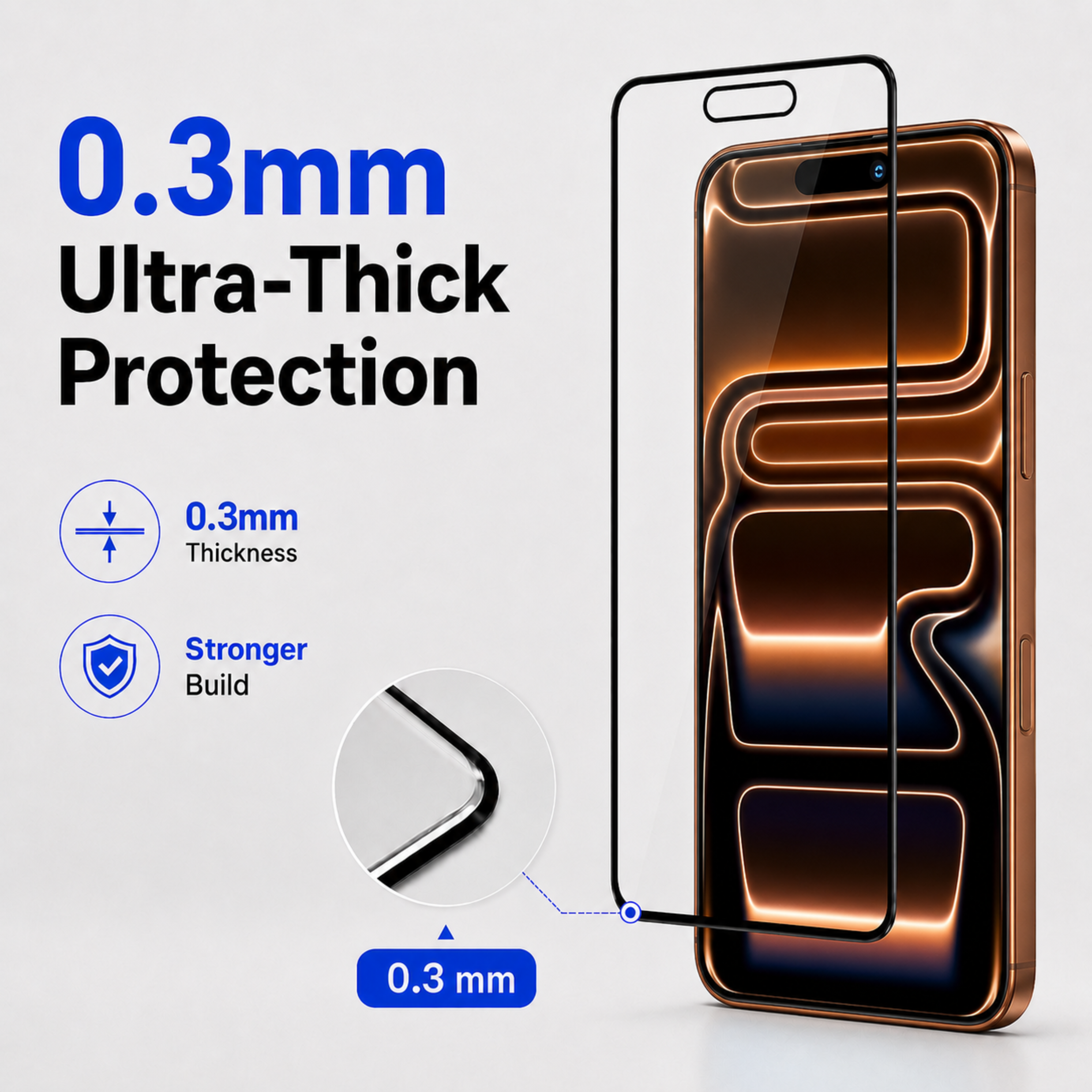 0.3mm ToughCore Glass for Apple iPhone 14 Pro