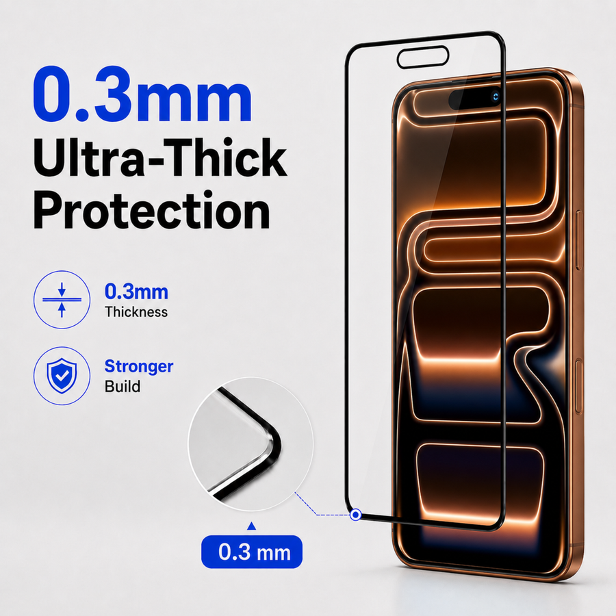 0.3mm ToughCore Glass for Apple iPhone 17 Pro