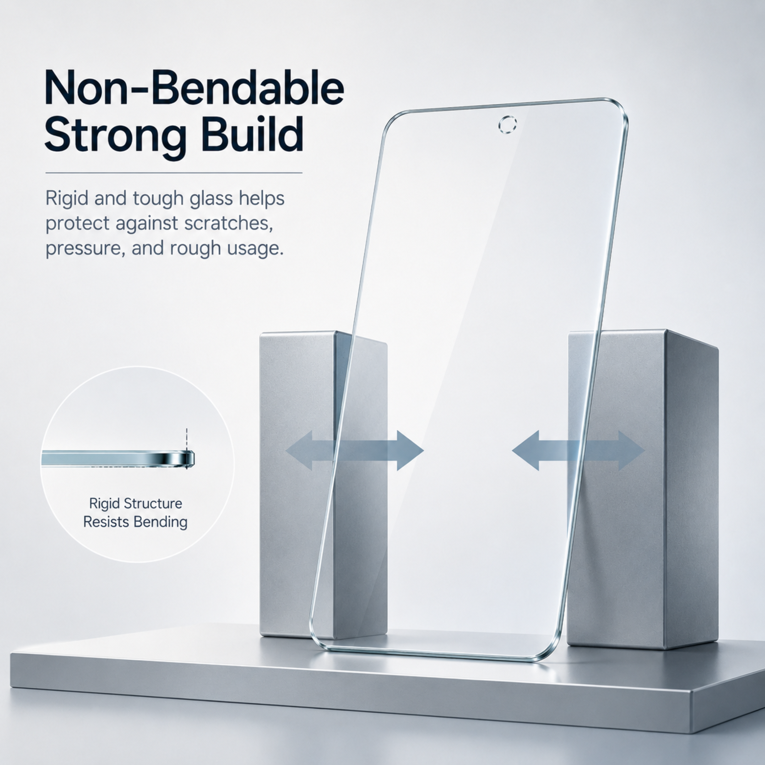 Premium Borderless Tempered Glass For Redmi 13R