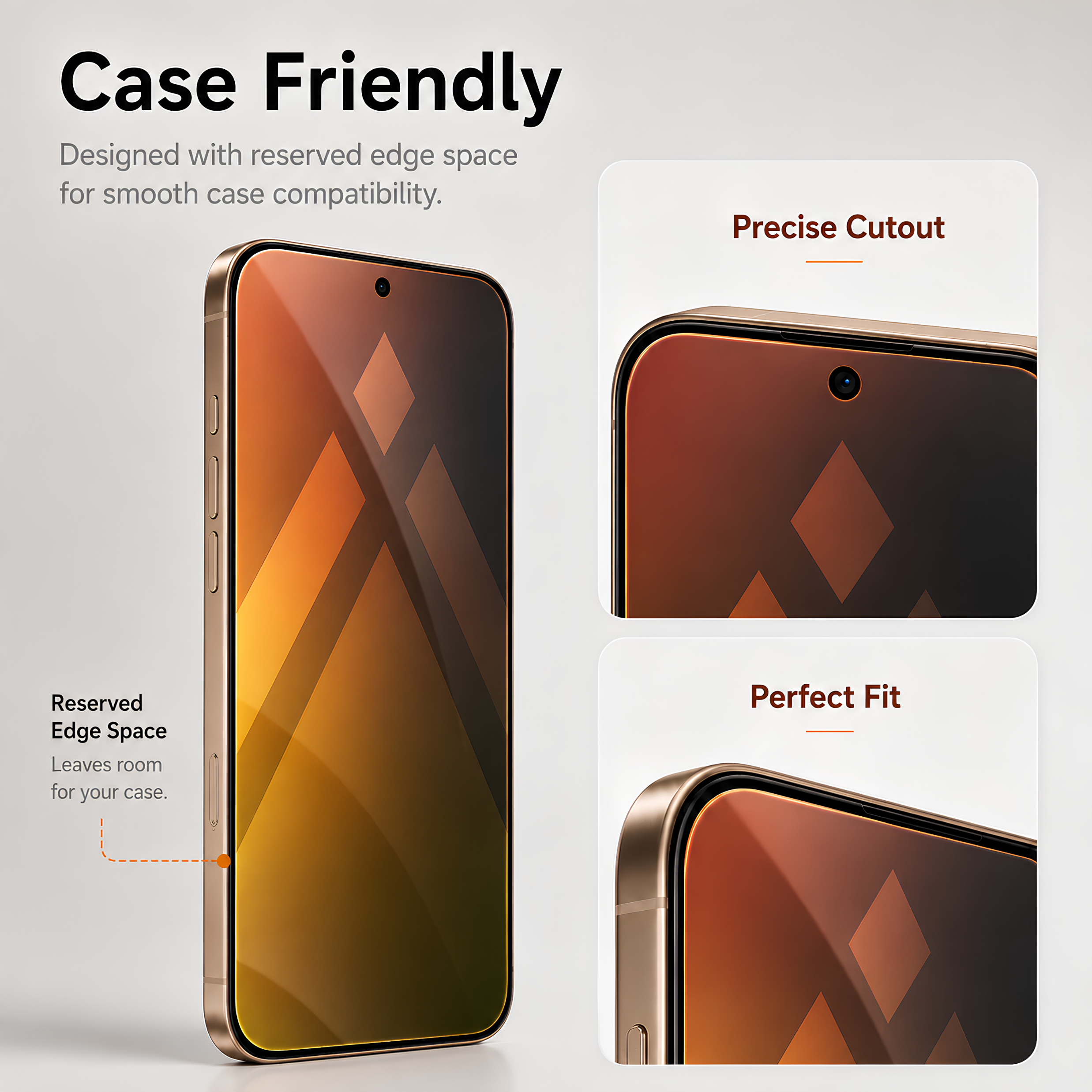 ColorShield Rainbow Privacy Tempered Glass For Apple iPhone 14 Pro Max