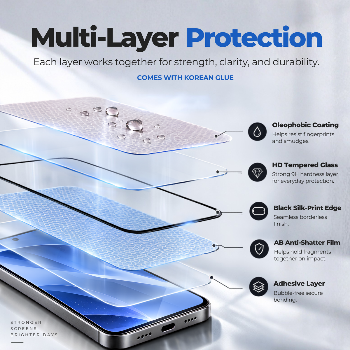 Premium Borderless Tempered Glass For OPPO FIND X9 ULTRA 5G