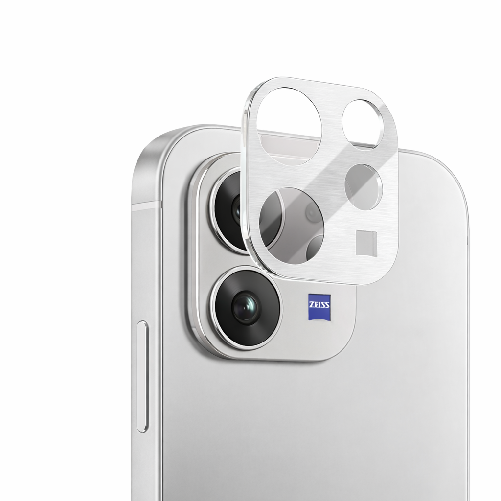 Vivo V70 Camera Lens Protector | 9H Tempered Glass with Premium Metal Ring | HD Clear Invisible Fit | Scratch Resistant (Copy)