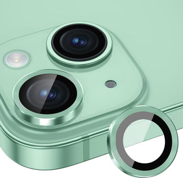 Premium Camera Metal Ring Lens Protector For iPhone 15 Plus