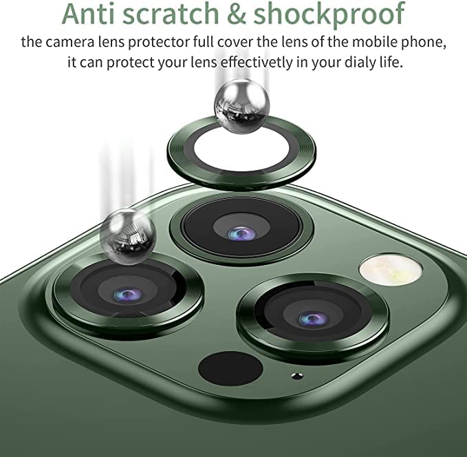 Premium Camera Metal Ring Lens Protector For iPhone 12 Mini