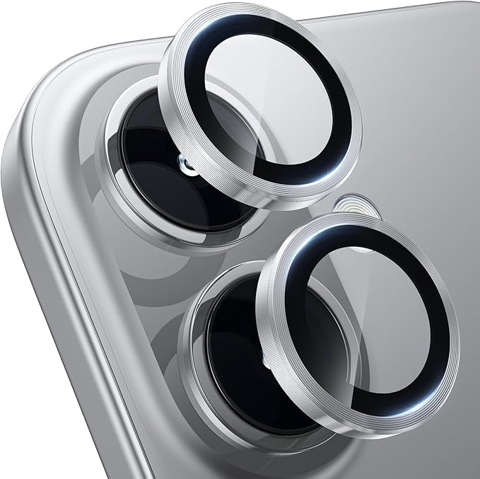 Premium Camera Metal Ring Lens Protector For iPhone 16