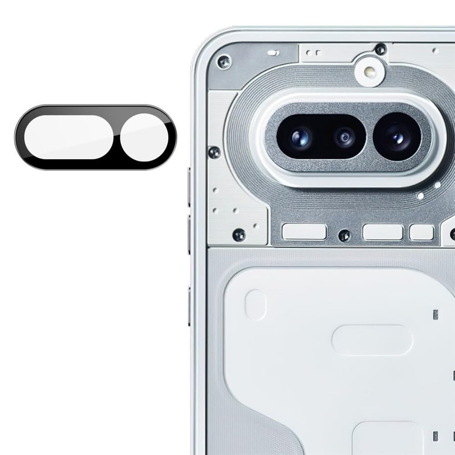 Nothing 4A Camera Lens Protector | 9H Tempered Glass with Premium Metal Ring | HD Clear Invisible Fit | Scratch Resistant