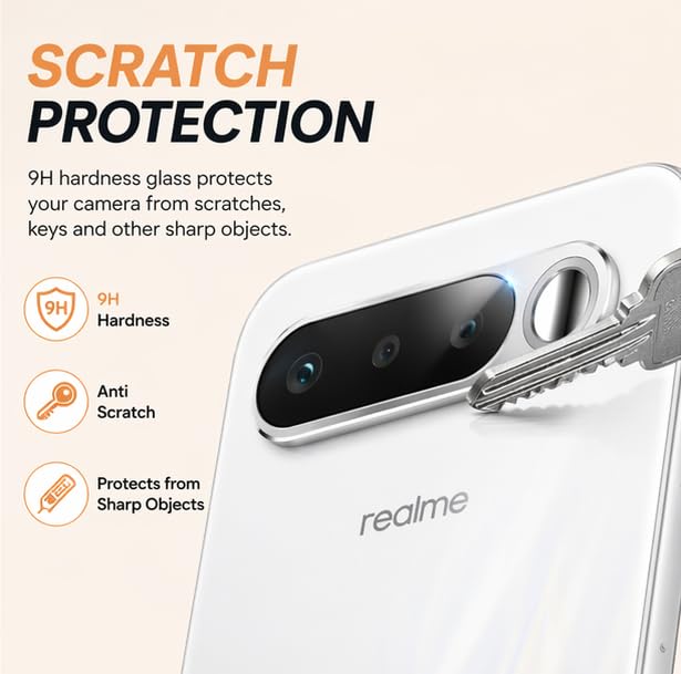 Premium Camera Lens Protector For Realme 16