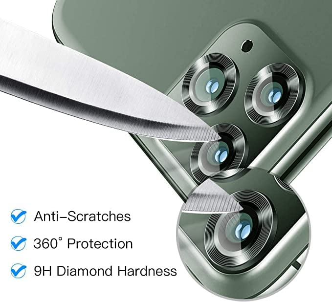 Premium Camera Metal Ring Lens Protector For iPhone 13 Mini
