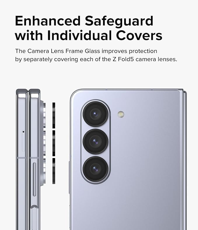 Premium Camera Lens Protector For Samsung Z Fold6