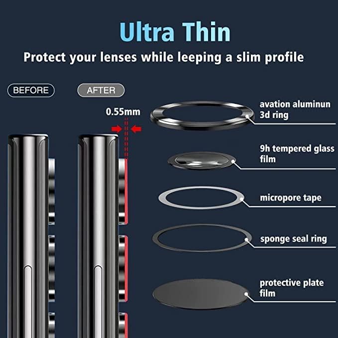 Premium Camera Lens Protector For Motorola Moto Edge 50 Pro