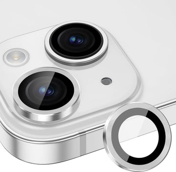 Premium Camera Metal Ring Lens Protector For iPhone 15