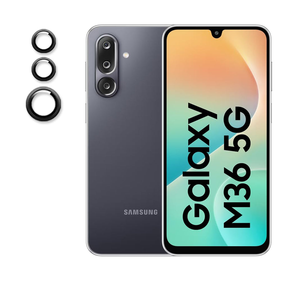 Premium Camera Metal Ring Lens Protector For Samsung M36