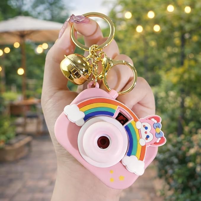 Mini Cartoon Projector Camera Keychain Toy for Kids(ASSORTED)-Pack of 1