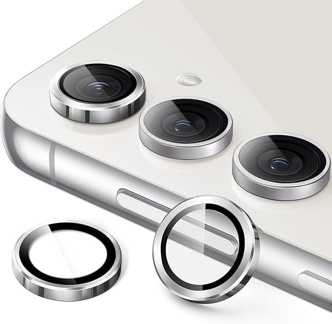 Premium Camera Metal Ring Lens Protector For Samsung S24 FE
