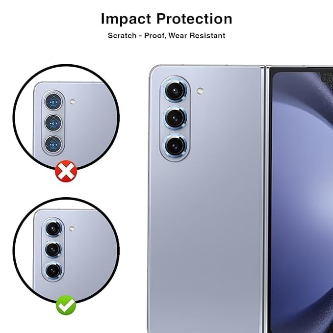 Premium Camera Lens Protector For Samsung Z Fold6