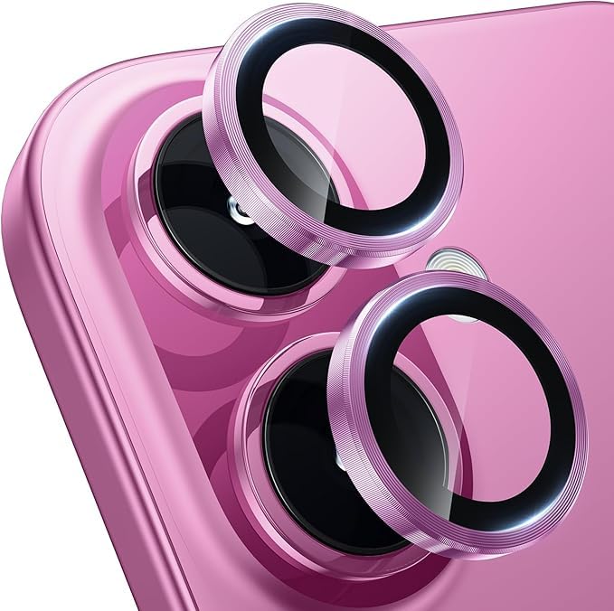 Premium Camera Metal Ring Lens Protector For iPhone 16