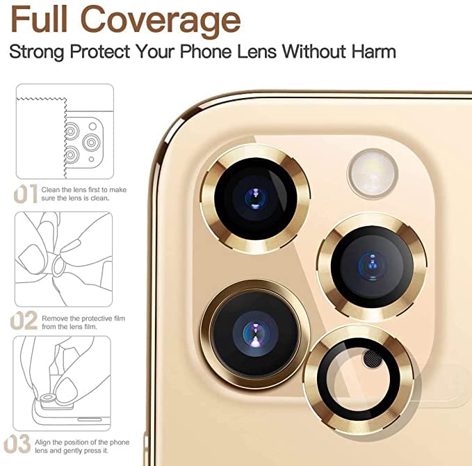 Premium Camera Metal Ring Lens Protector For iPhone 13 Mini