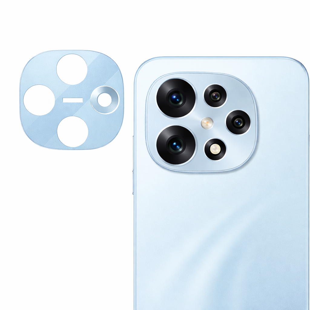 Oppo F31 Pro Camera Lens Protector | 9H Tempered Glass with Premium Metal Ring | HD Clear Invisible Fit | Scratch Resistant