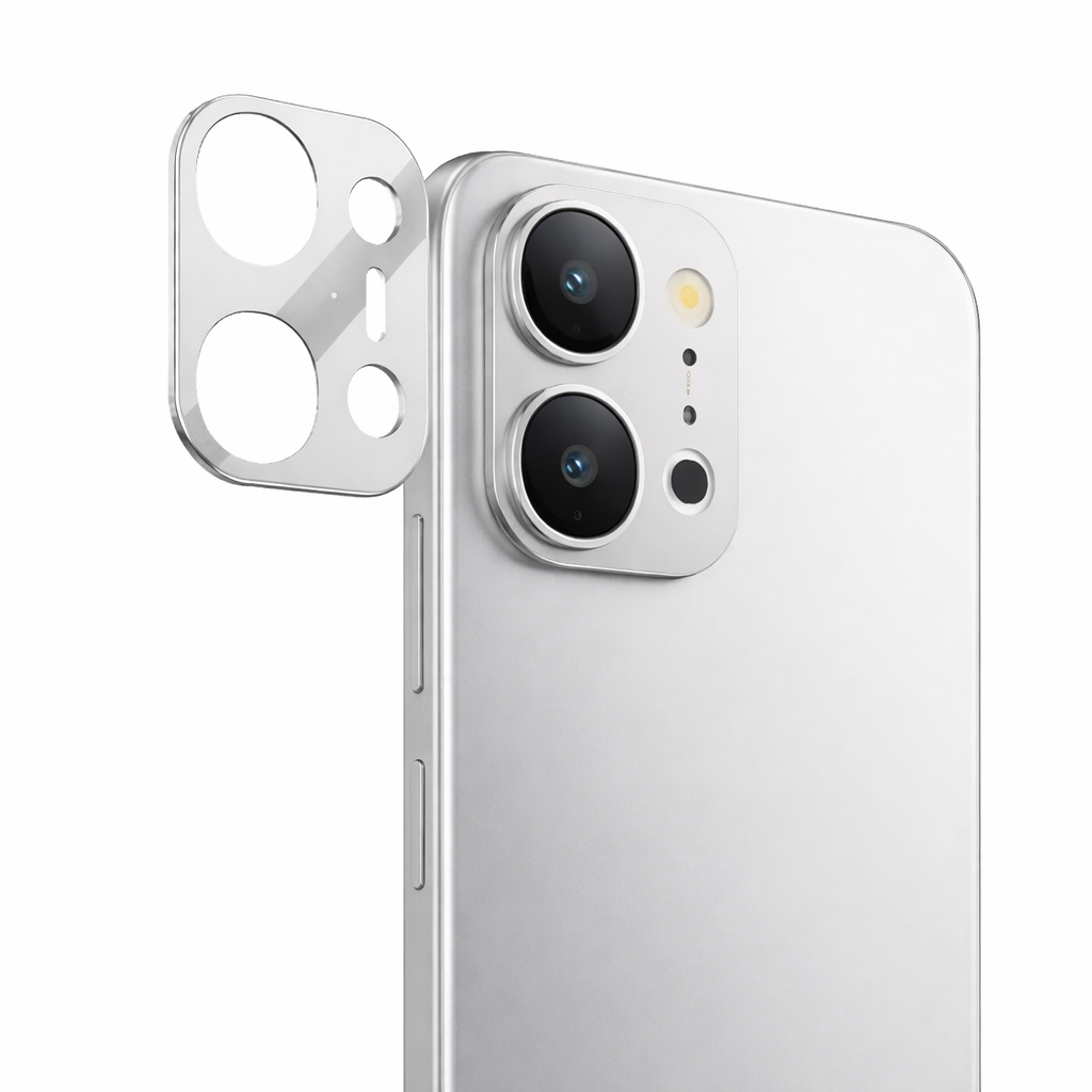 Vivo Y31D Camera Lens Protector | 9H Tempered Glass with Premium Metal Ring | HD Clear Invisible Fit | Scratch Resistant
