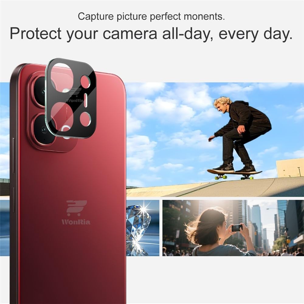 Vivo Y31D Camera Lens Protector | 9H Tempered Glass with Premium Metal Ring | HD Clear Invisible Fit | Scratch Resistant