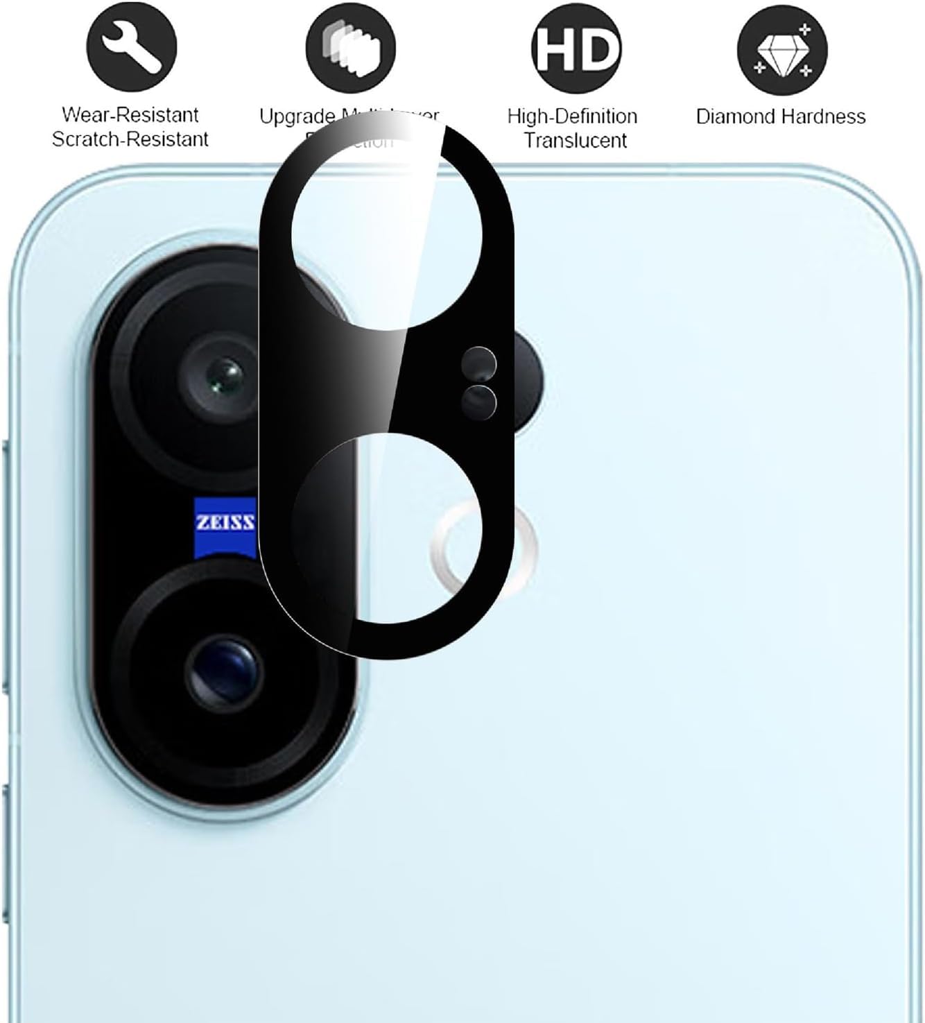 Premium Camera Lens Protector For Vivo X200 FE