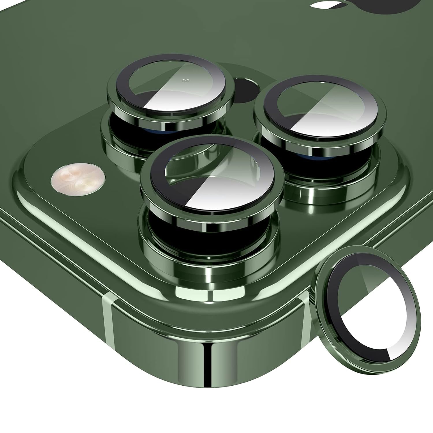 Premium Camera Metal Ring Lens Protector For iPhone 15 Pro
