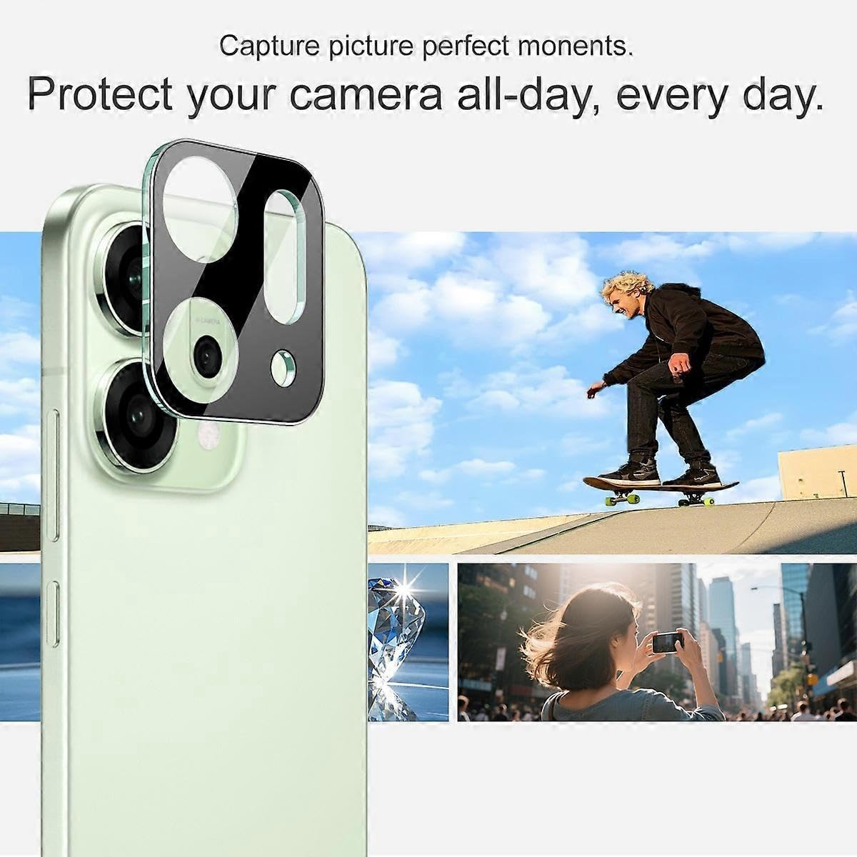 Premium Camera Lens Protector For Oppo Reno 14 Pro