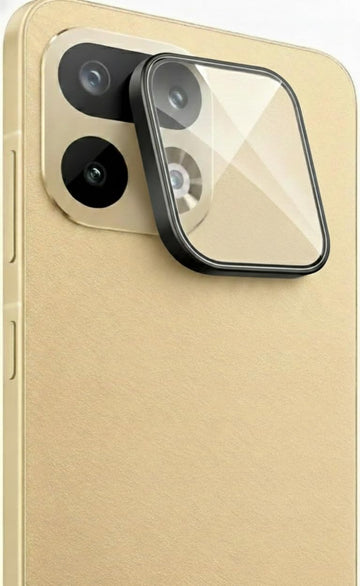 KHR Camera Lens Protector Ring for realme 16 Pro Plus 5G, 9H Tempered Glass & Slim Aluminum Alloy, Ultra HD Clear with Edge to Edge Coverage for Realme 16 Pro Plus 5G (Blue)
