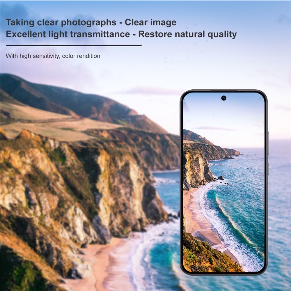 Oppo F31 Camera Lens Protector | 9H Tempered Glass with Premium Metal Ring | HD Clear Invisible Fit | Scratch Resistant