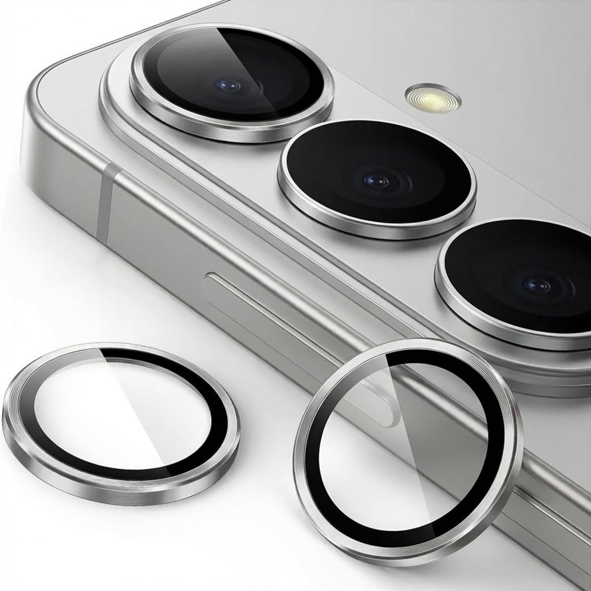 Premium Camera Metal Ring Lens Protector For Samsung S24