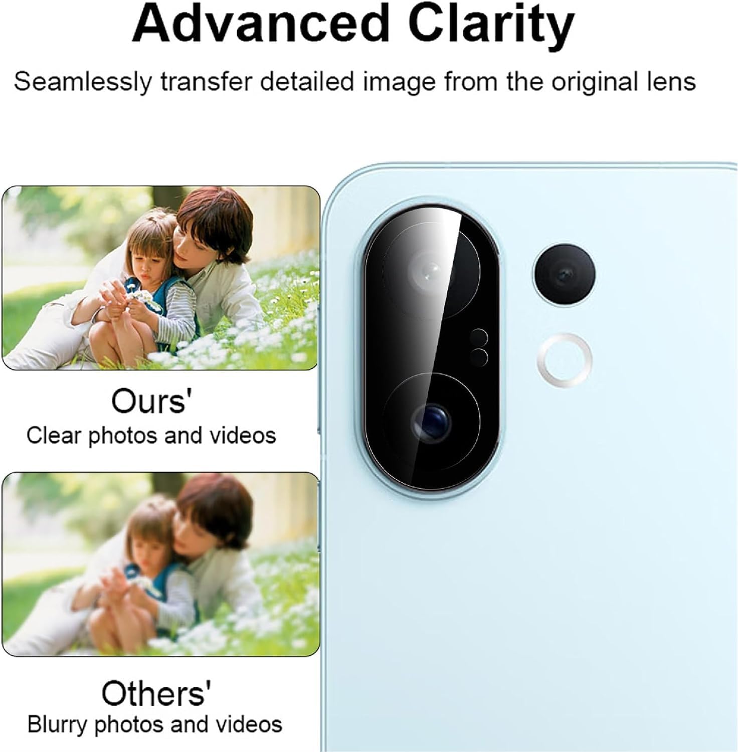 Premium Camera Lens Protector For Vivo X200 FE