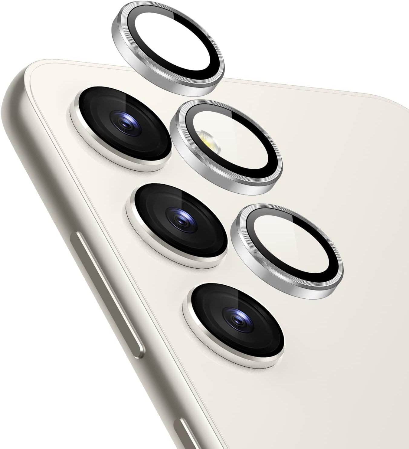Premium Camera Metal Ring Lens Protector For Samsung S23