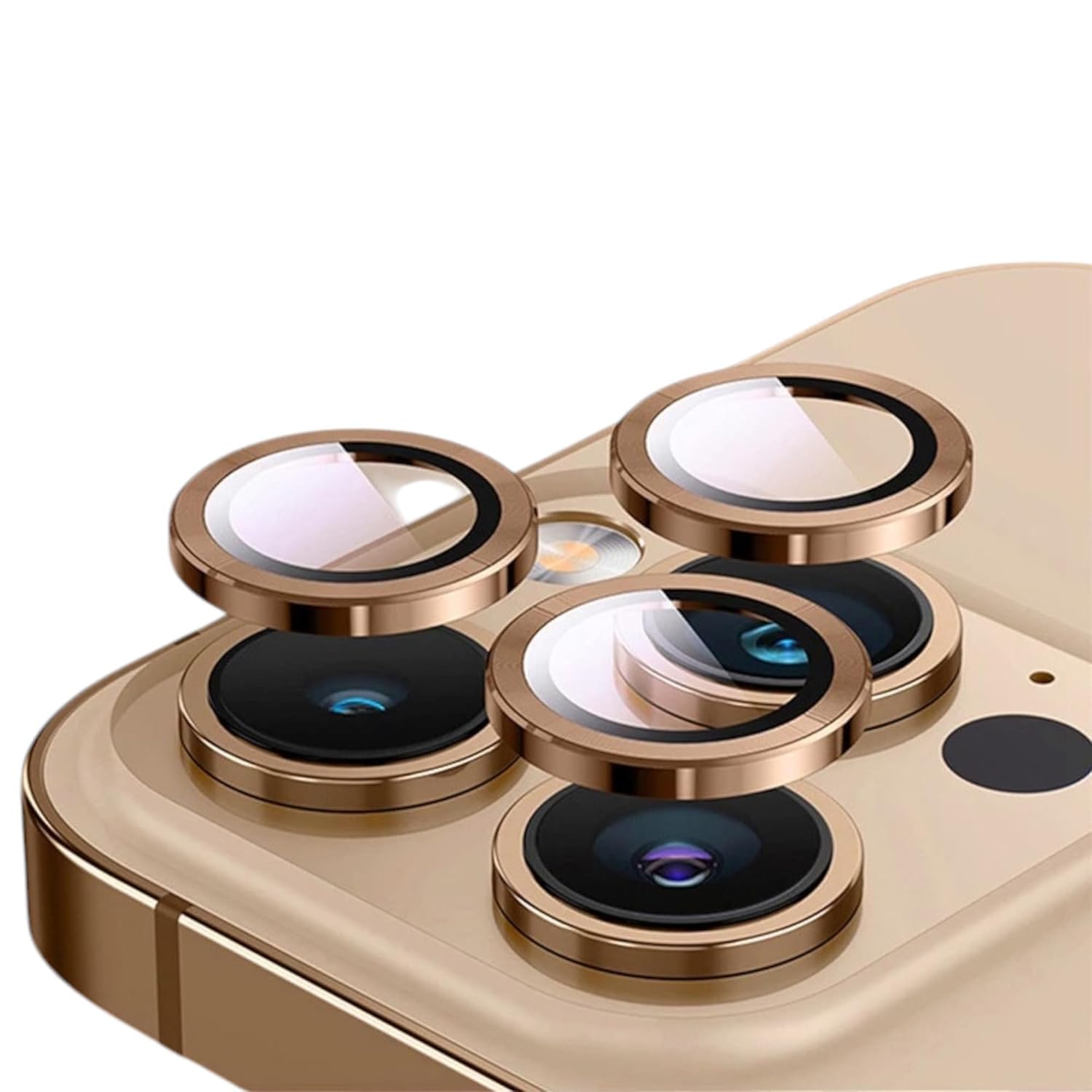 Premium Camera Metal Ring Lens Protector For iPhone 16 Pro