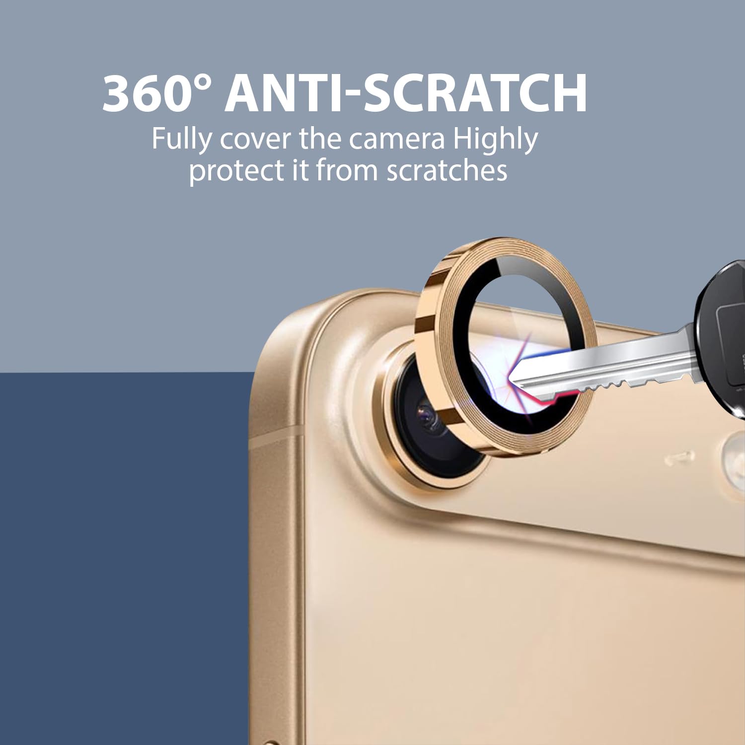 Premium Camera Metal Ring Lens Protector For iPhone 17 Air