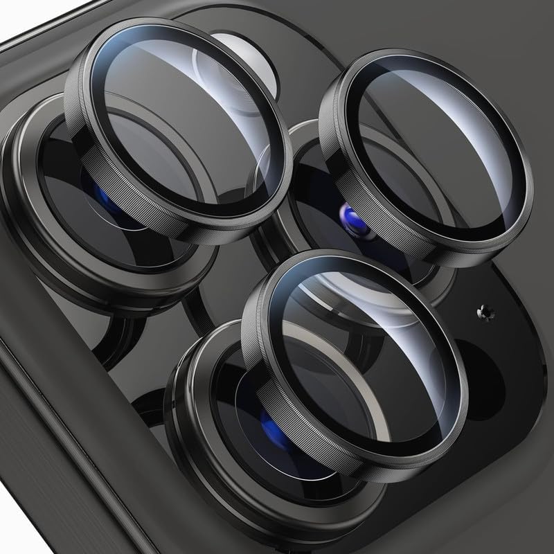 Premium Camera Metal Ring Lens Protector For iPhone 15 Pro