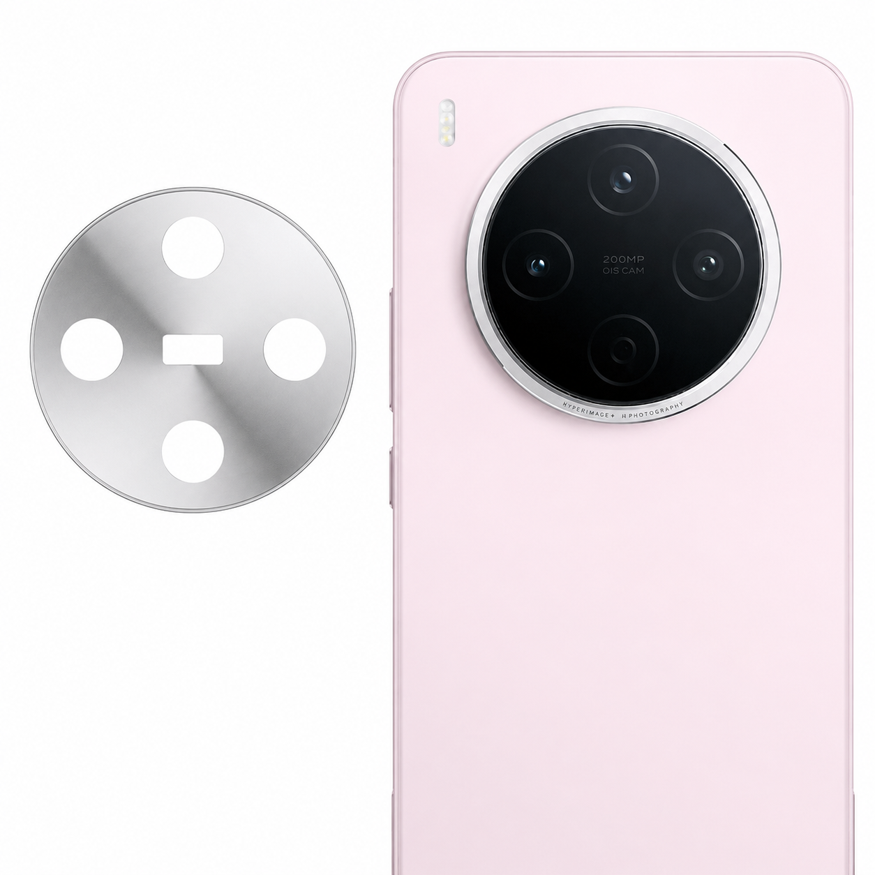 Premium Camera Metal Ring Lens Protector For Vivo Y500