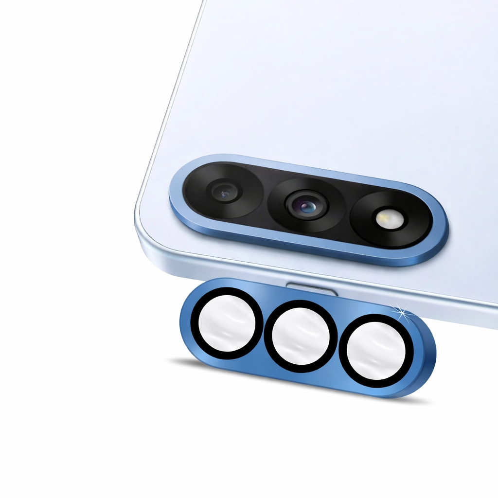 OnePlus Nord 5 Camera Lens Protector | 9H Tempered Glass with Premium Metal Ring | HD Clear Invisible Fit | Scratch Resistant