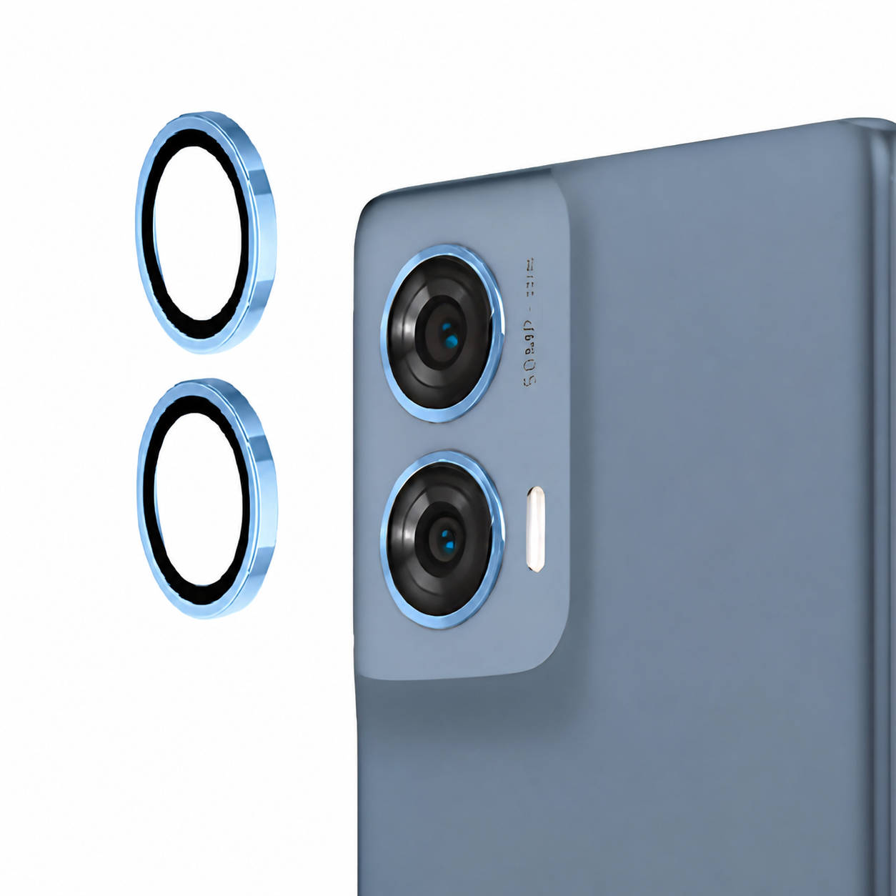 Premium Camera Metal Ring Lens Protector For Motorola Edge 50 Fusion